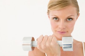 woman weightlifting