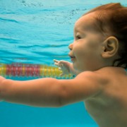 Underwater baby